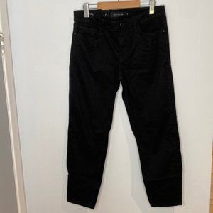 Calvin Klein Jeans Women Black Velvet Ankle Skinny Pants Size 12